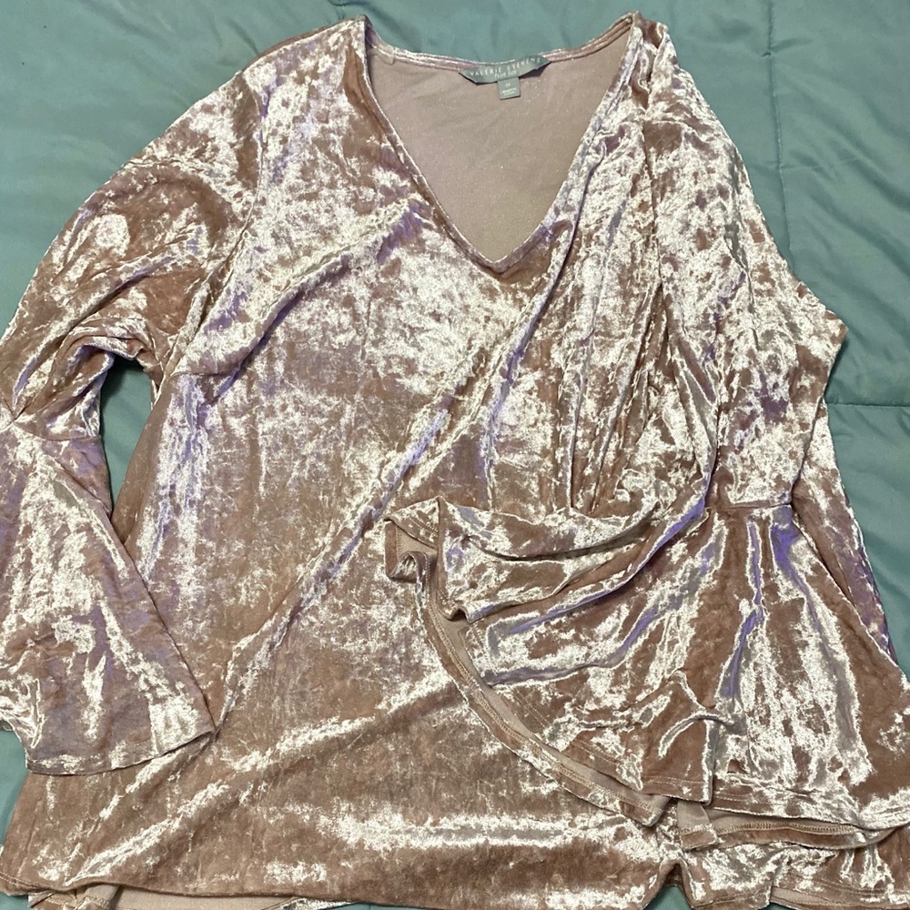 Velour top